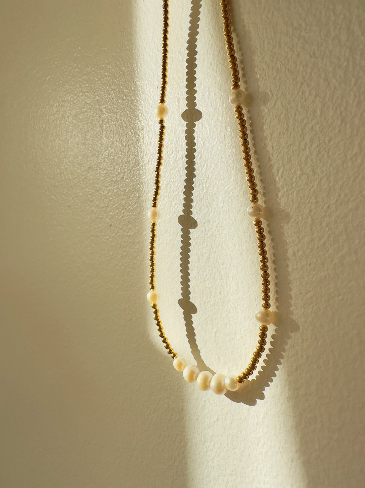 Beads & Pearls Necklace