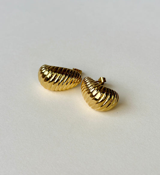 Golden Cocoon Earrings